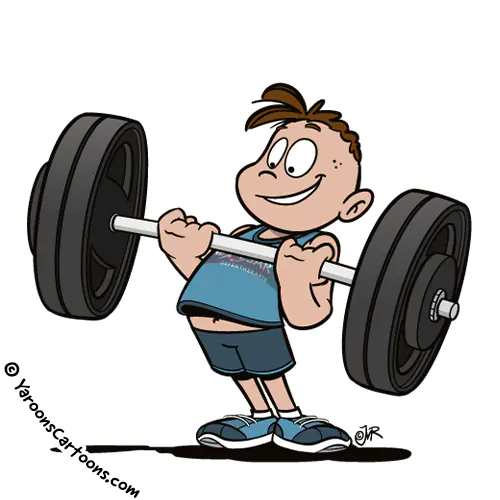 ABCesar mascotte, Powerkids gewichtheffertje